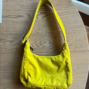 Baggu Bright Yellow “Sour” Shoulder Bag